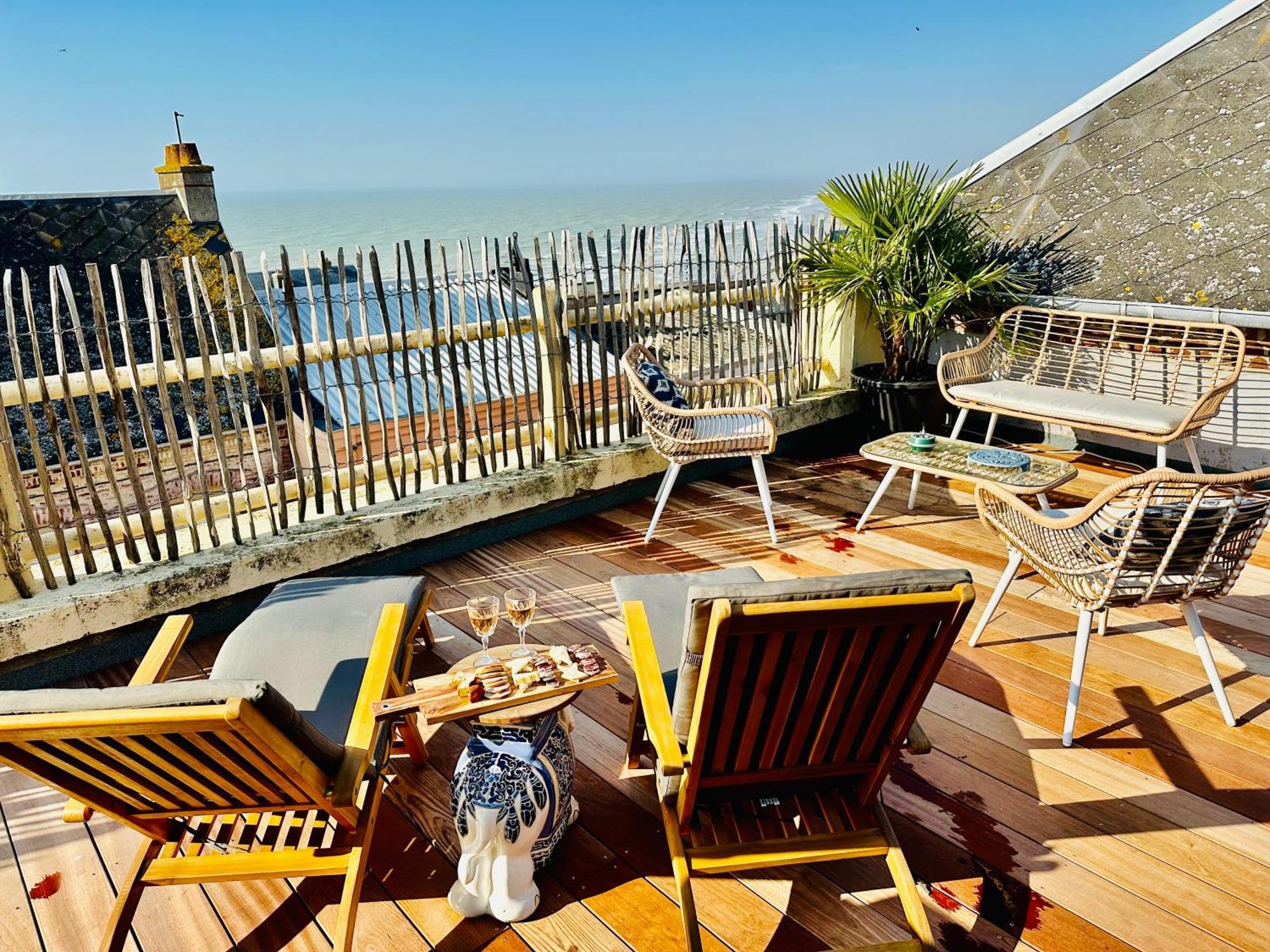 La Terrasse D'Ault Exterior foto